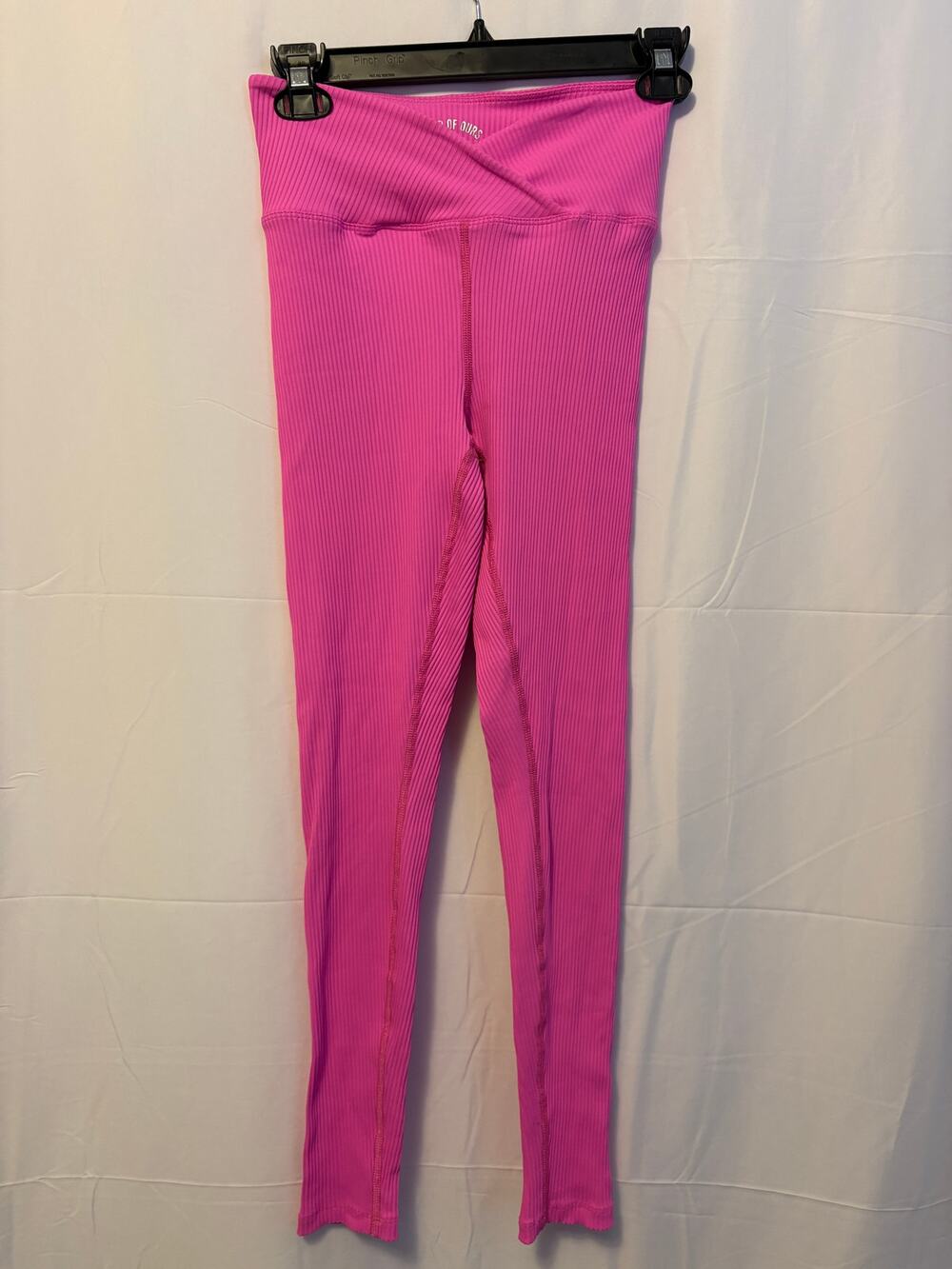 Year of Ours Ribbed Veronica Leggings Pink Sz S